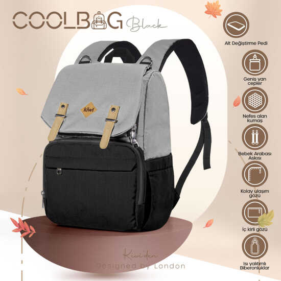 Kiwi Coolbag Anne Bebek Çantası, Bebek Bakım Çantası - 24