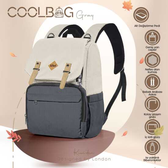 Kiwi Coolbag Anne Bebek Çantası, Bebek Bakım Çantası - 79