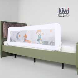 Kiwi Bed Guard Asansörlü Yatak Bariyeri, Bebek Yatak Korumalığı 150cm - 1