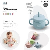 Kiwi Cloudy Bebek Beslenme Seti, Silikon Beslenme Seti - 10