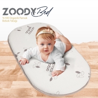 Kiwi Zoody %100 Doğal Pamuklu Bebek Yatağı - 3